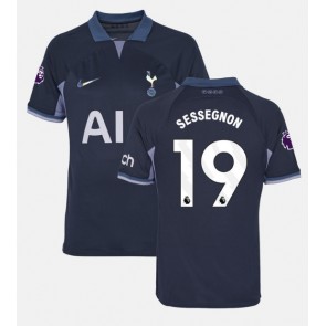 Tottenham Hotspur Ryan Sessegnon #19 Udebanetrøje 2023-24 Kort ærmer